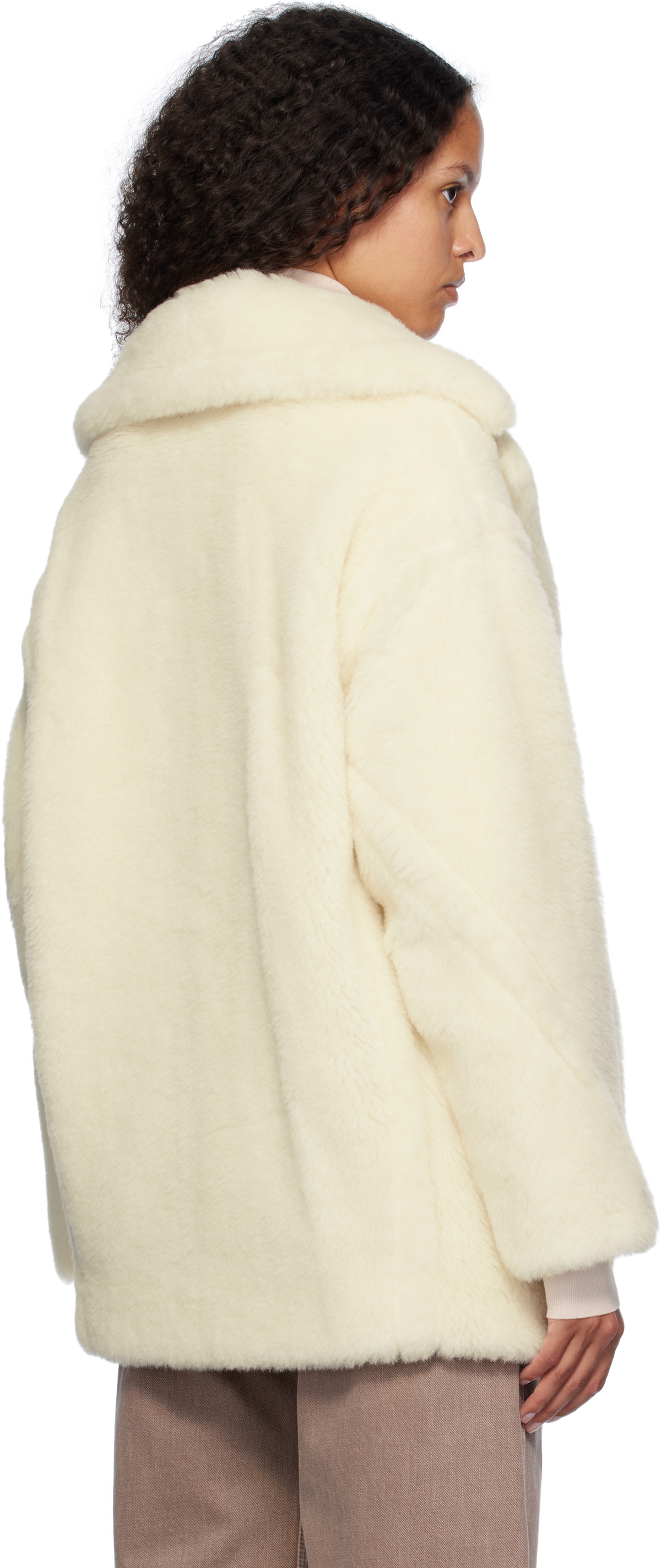 Max Mara White Olga Coat Max Mara