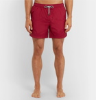 Ermenegildo Zegna - Mid-Length Swim Shorts - Red