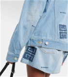 Givenchy 4G embroidered denim jacket
