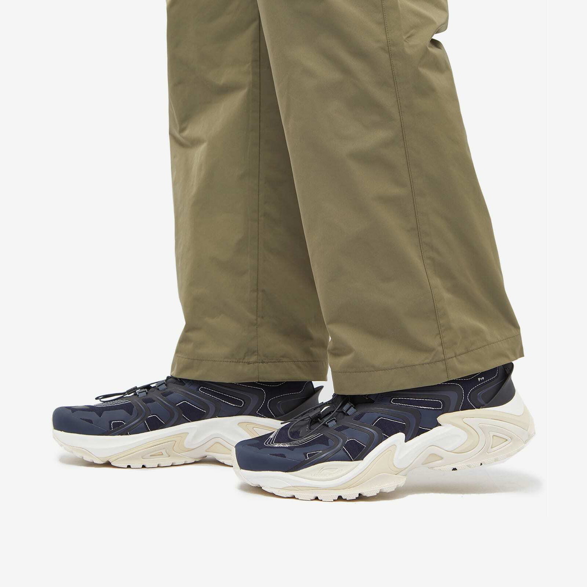あんくる Soulland x Li-Ning X-Claw Ace Sneakers in Navy Soulland