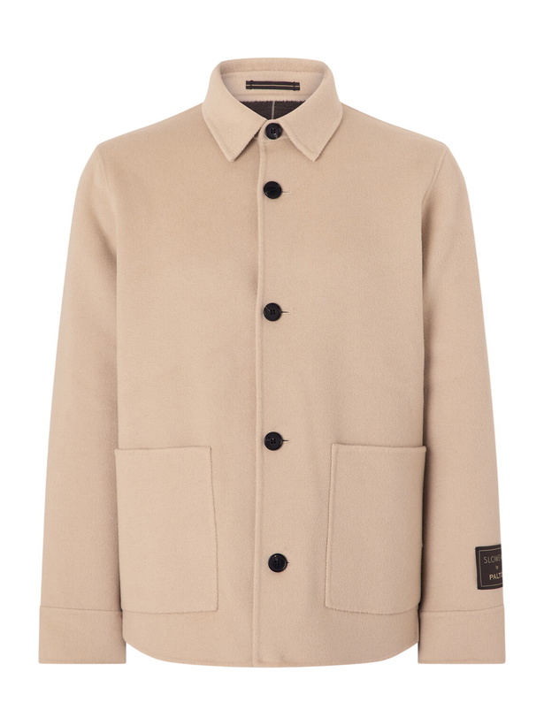 Photo: Slowear - Felted Wool-Blend Blouson Jacket - Neutrals