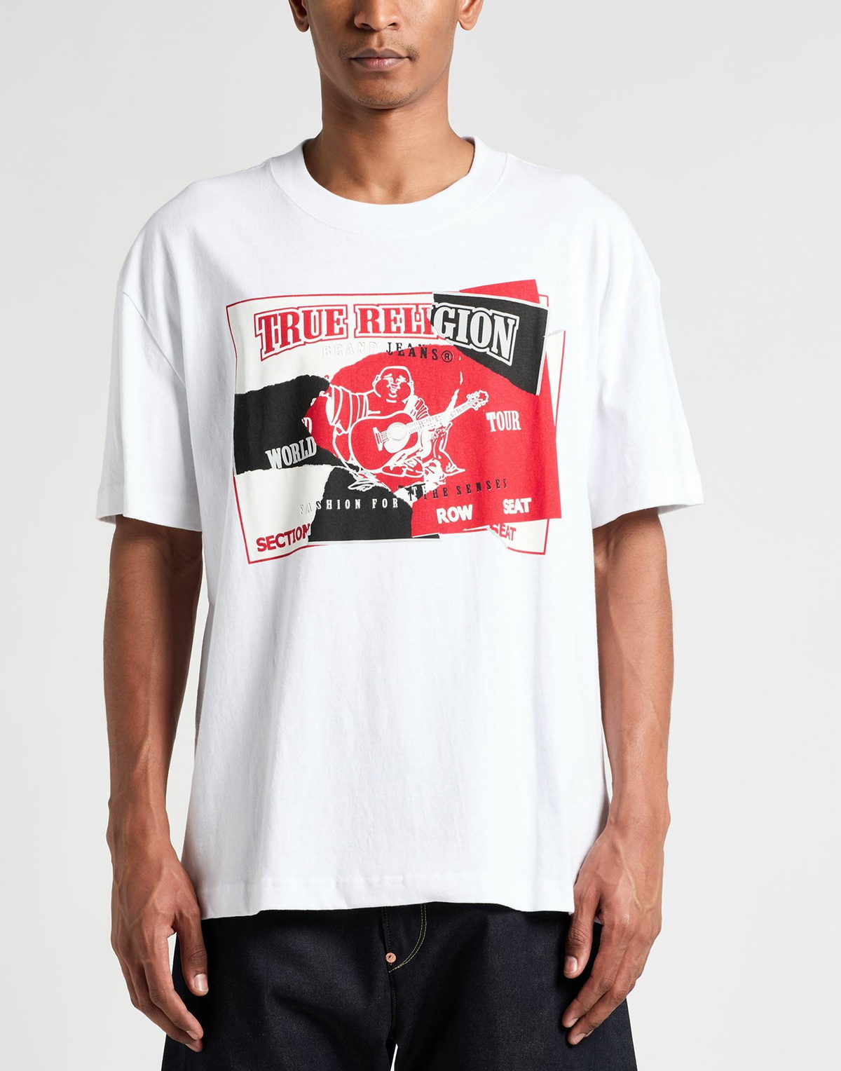 True Religion Mens T-shirt in White