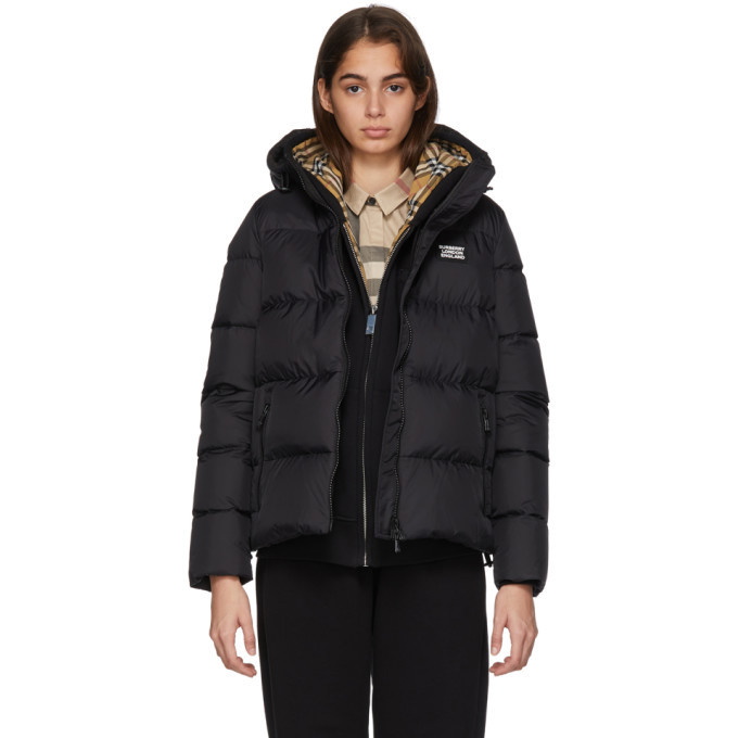 Monogram Puffer Down Leith Jacket Burberry