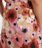Dorothee Schumacher Blooming Meadow floral-appliqué midi skirt
