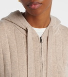 Max Mara Rubiera cashmere zip-up hoodie