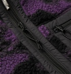 Carhartt WIP - Camouflage Fleece Jacket - Purple