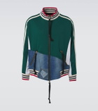 Greg Lauren Denim track jacket
