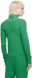extreme cashmere Green n°83 Sailor Turtleneck