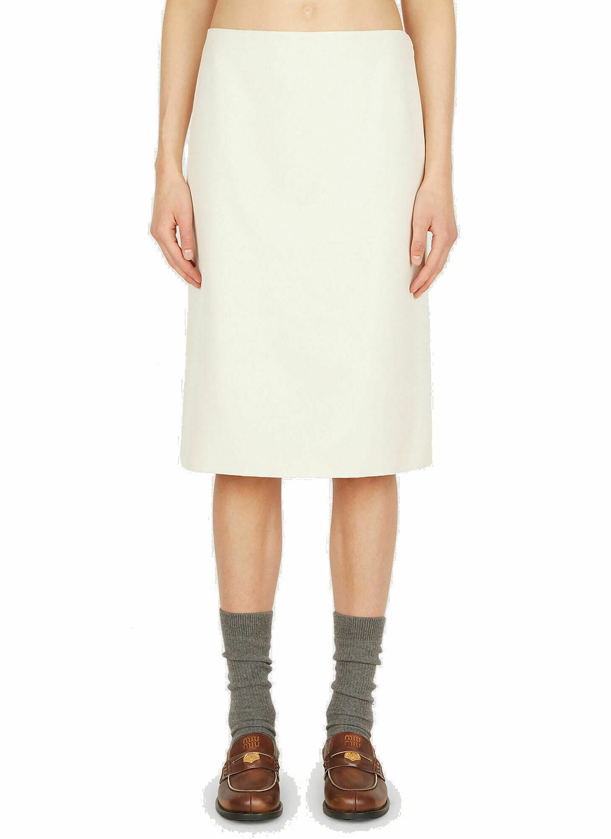 Sorm ‘86 Chou Cream Skirt/ML SANDY LIANG Arne Skirt (Cream) – CNCPTS