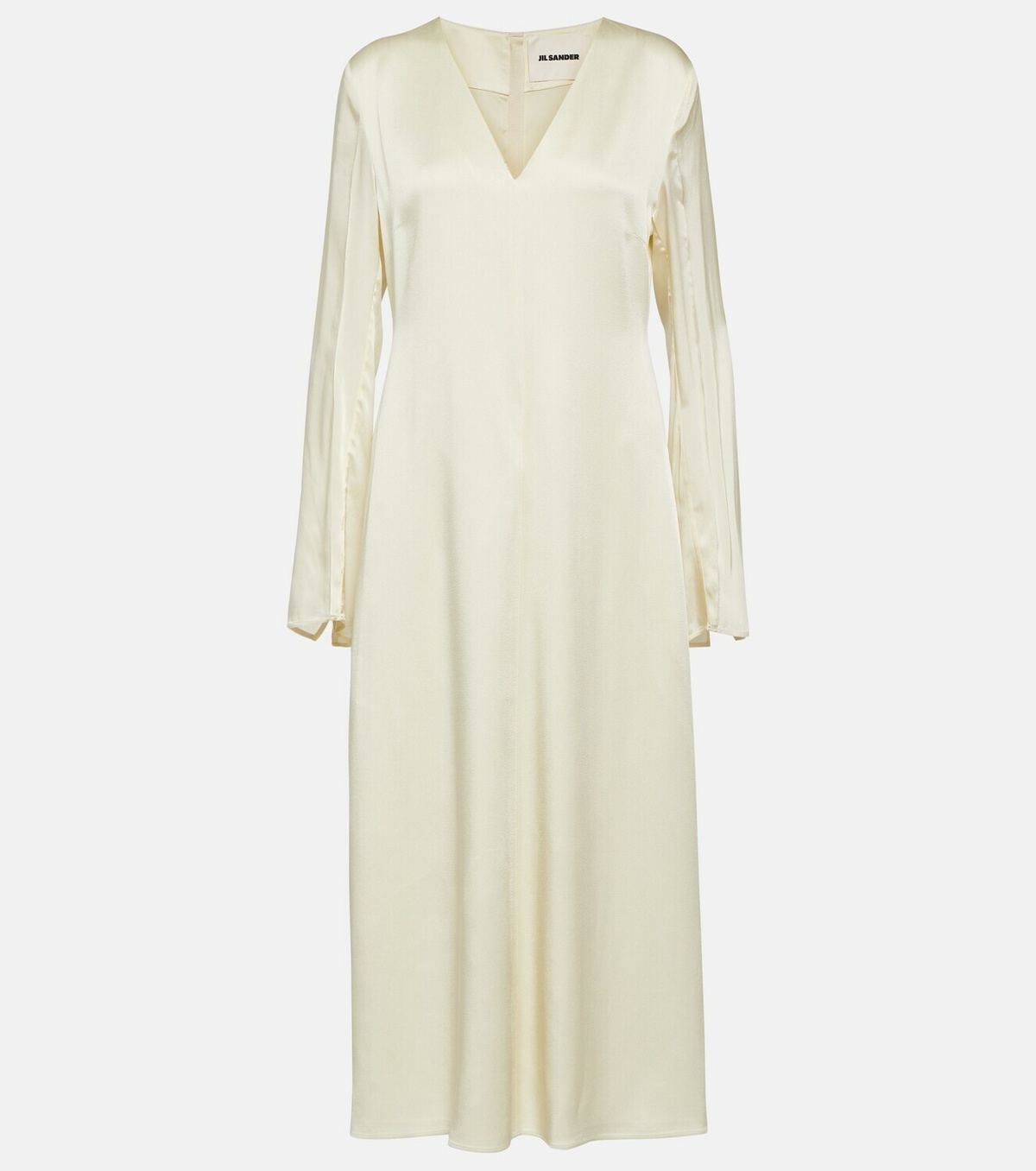 Jil Sander Satin midi dress Jil Sander