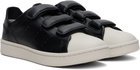 Y-3 Black Stan Smith Hook-And-Loop Sneakers