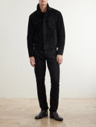 TOM FORD - Slim-Fit Suede Jacket - Black