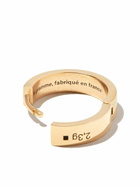 Le Gramme 18kt Polished Yellow Gold 31/10G Ribbon Earring