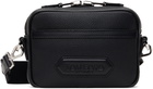 TOM FORD Black Soft Grain leather Traveller Mini Messenger Bag
