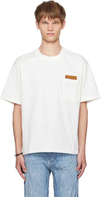 Photo: Bottega Veneta Off-White Pima Cotton Jersey T-shirt