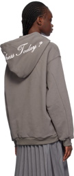 Nodress SSENSE Exclusive Gray Twinkle Eyes Hoodie