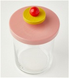 Alessi - ES16 glass jar by Ettore Sottsass
