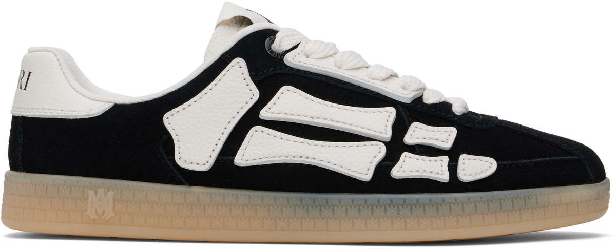 【関税込み】AMIRI PACIFIC BONES' SNEAKERS AMIRI Black & White Pacific Bones Sneakers Amiri