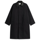 Studio Nicholson Men's Revere Trench Coat in Darkest Navy