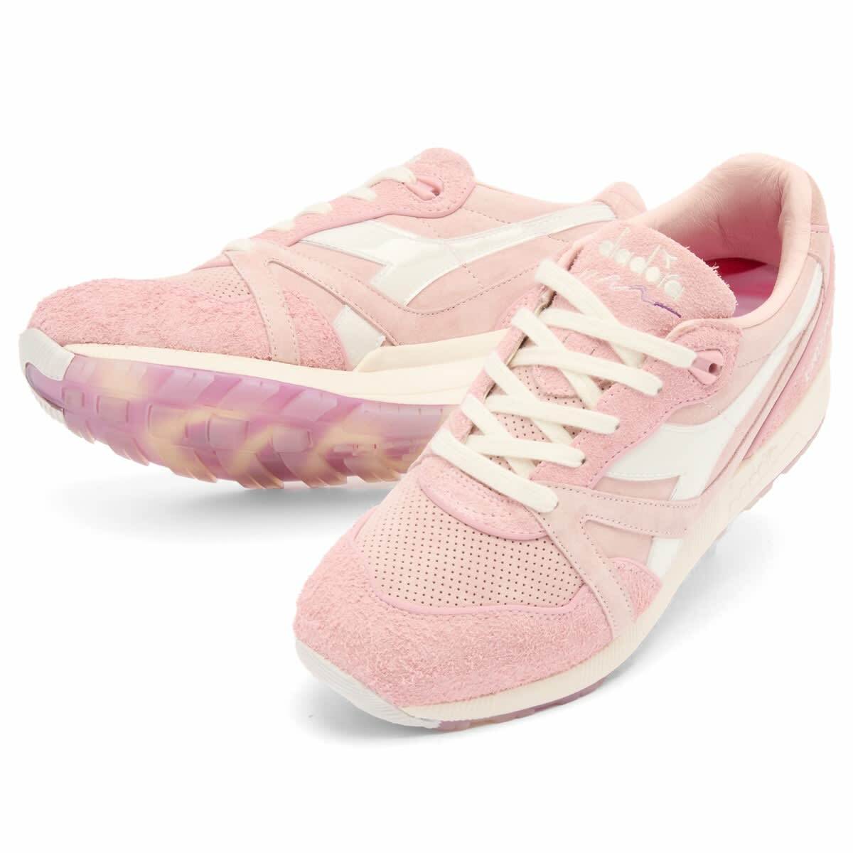 END. x Diadora N9000 Sneaker in Pink