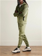 Nike - Tapered Cotton-Blend Tech Fleece Sweatpants - Green