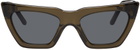 Sun Buddies Gray Grace Sunglasses