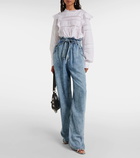 Marant Etoile Priana high-rise wide-leg jeans