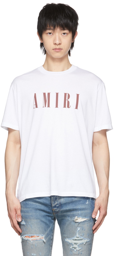 Photo: AMIRI White Core Logo T-Shirt