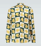 Nanushka - Kaleb floral long-sleeved shirt