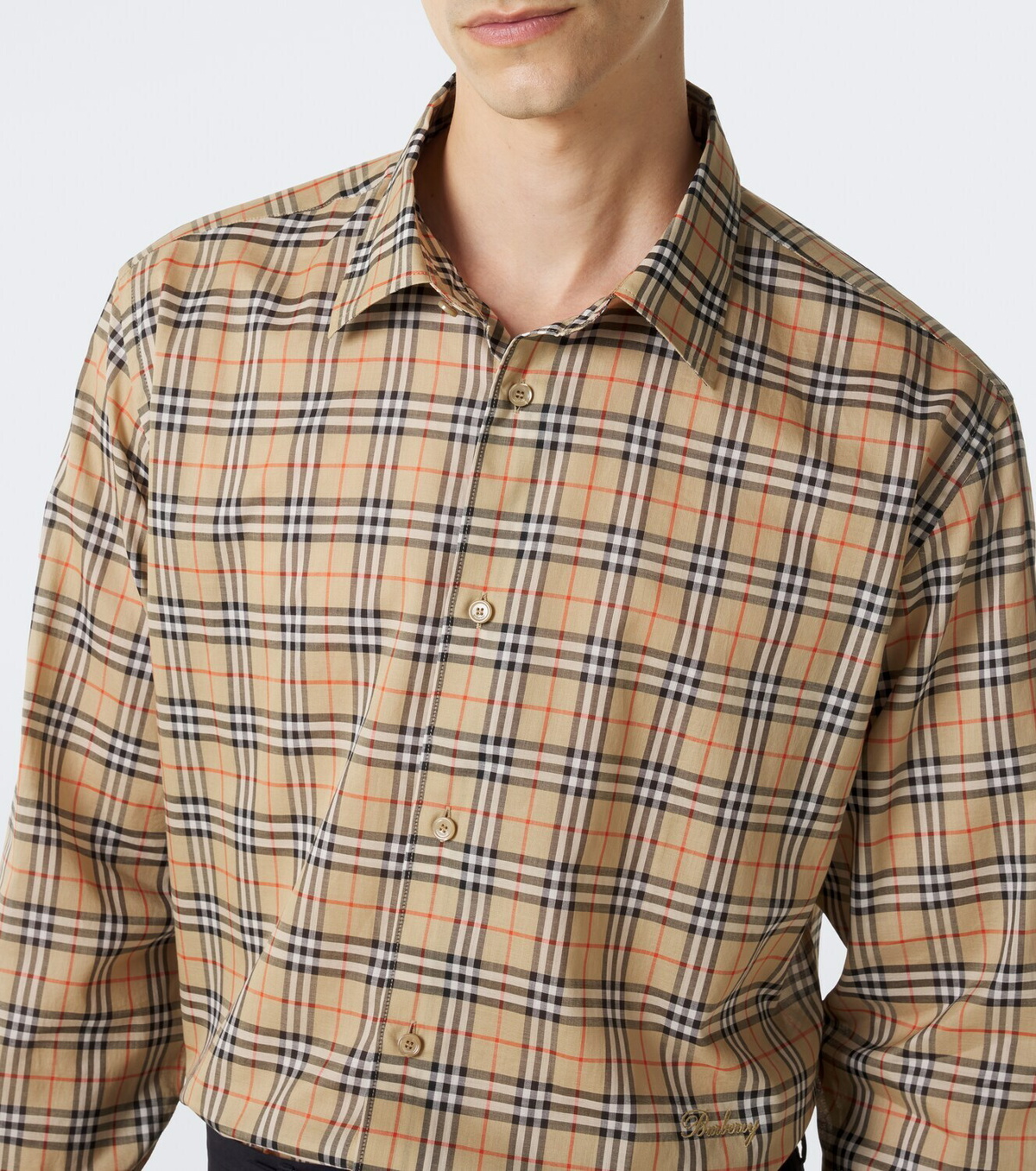 Burberry Burberry Check cotton shirt