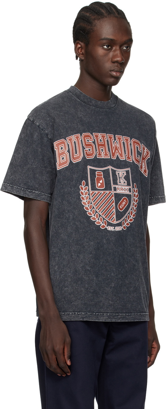 K.NGSLEY Black 'BUSHWICK' T-Shirt
