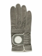 Mr P. - G/FORE Golf Logo-Appliquéd Leather Right Hand Glove - Green