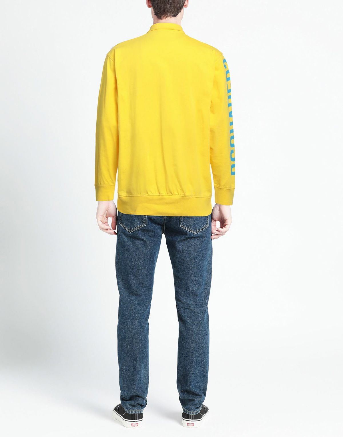 Dsquared2 Mens Polo shirt in Yellow