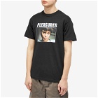 Pleasures Men's Hackers Kate T-Shirt in Black