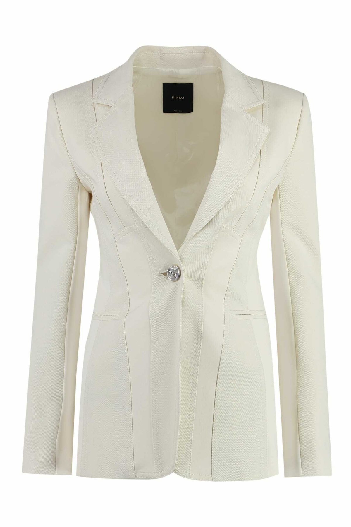 ジャケット Pinko UMBRELLA SINGLE-BREASTED BLAZER WITH BACK STRAP PINKO SINGLE-BREASTED BLAZER WITH BACK STRAP | REVERSIBLE