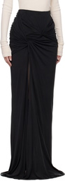 Gauge81 Black Baru Maxi Skirt