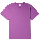 Adsum - Logo-Print Cotton-Jersey T-Shirt - Purple