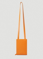 Le Gadju Lanyard Wallet in Orange