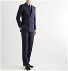 Kingsman - Arthur Harrison Slim-Fit Wool Suit Trousers - Blue
