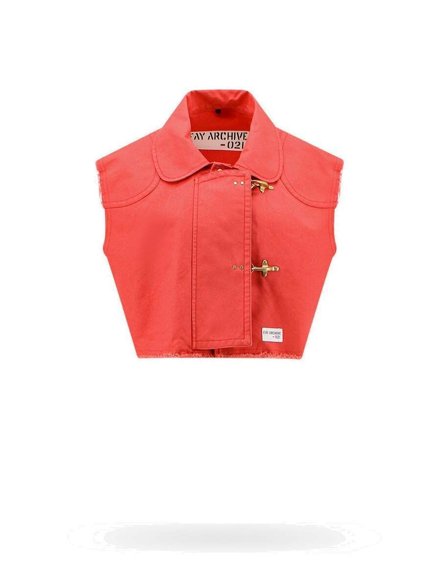 Photo: Fay   Vest Red   Womens