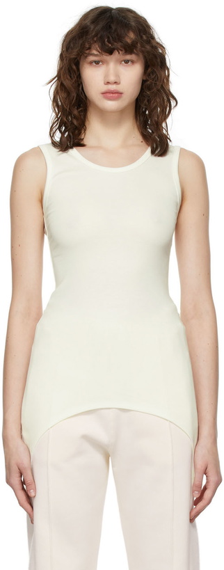 Photo: VAARA Off-White Eva Tank Top