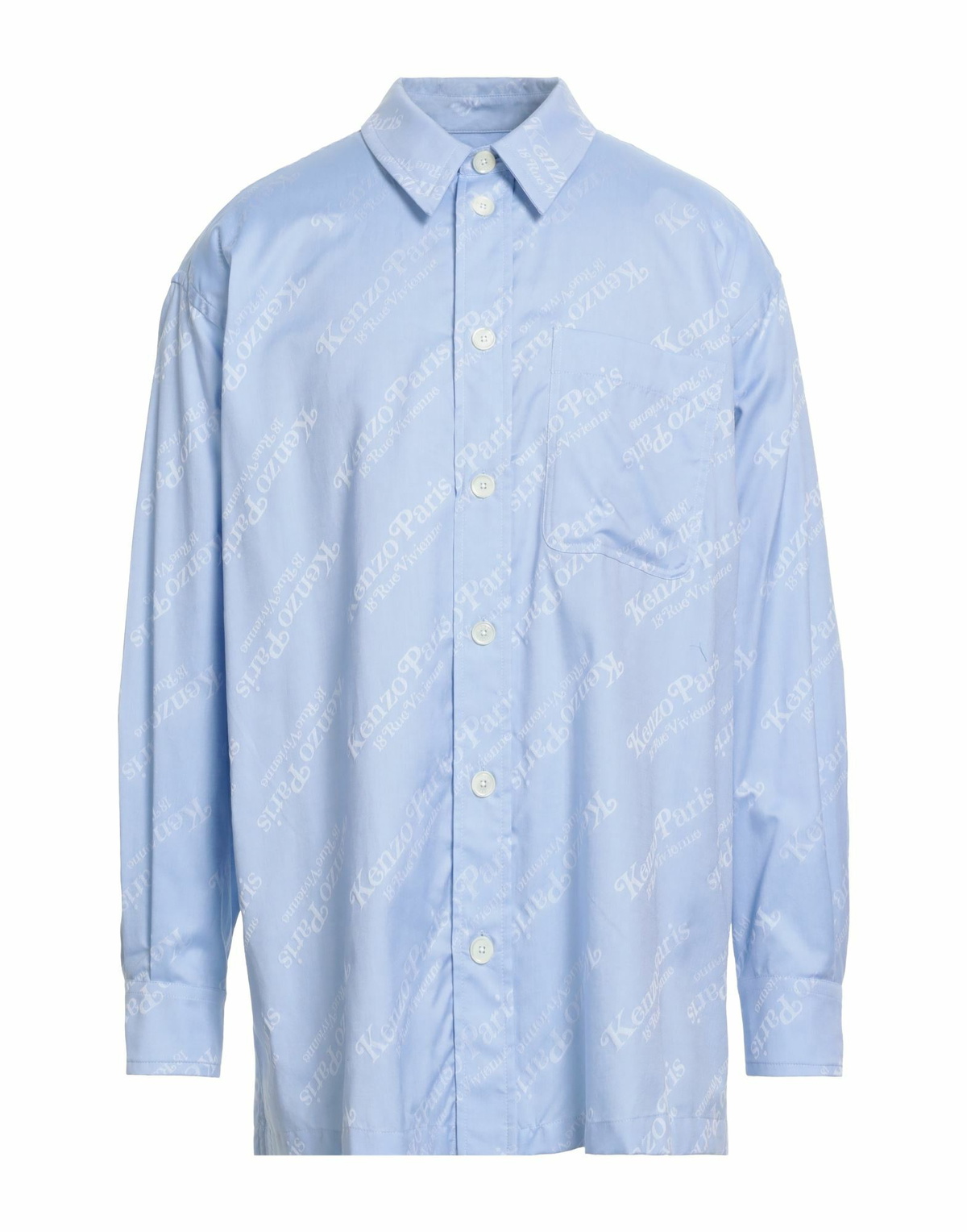 Kenzo Mens Shirt Sky in Blue