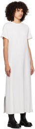 Studio Nicholson Off-White Zip Maxi Dress