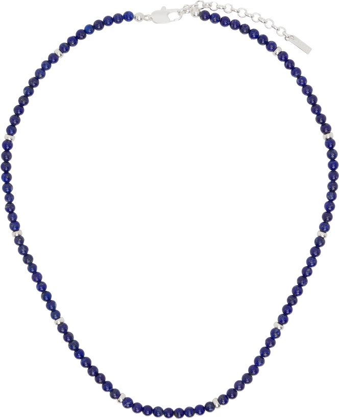 Photo: éliou Blue & Silver Armie Necklace