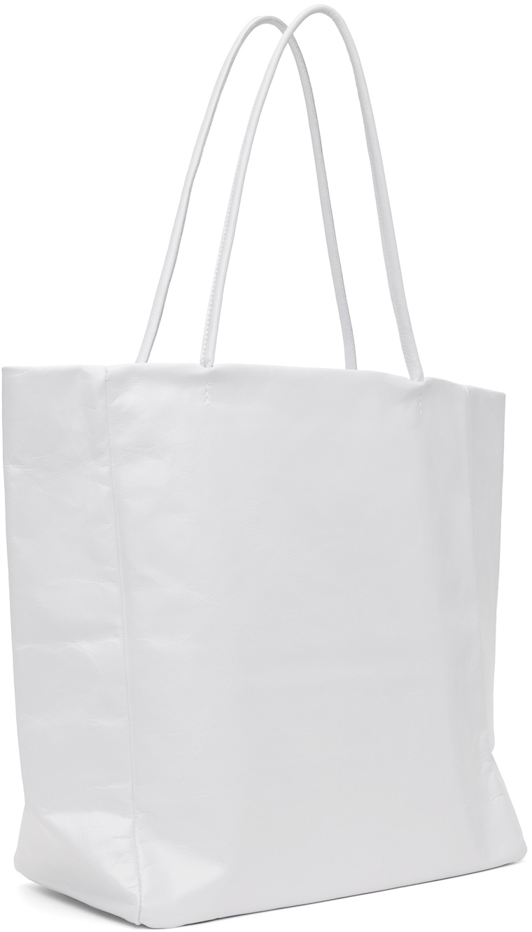 Gabriela Coll Garments White No.251 Tote