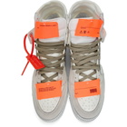 Off-White White Iridescent Off-Court 3.0 Sneakers