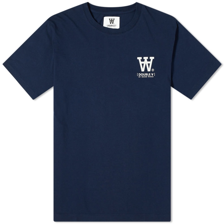 Photo: Wood Wood Ace AA Small Logo Tee