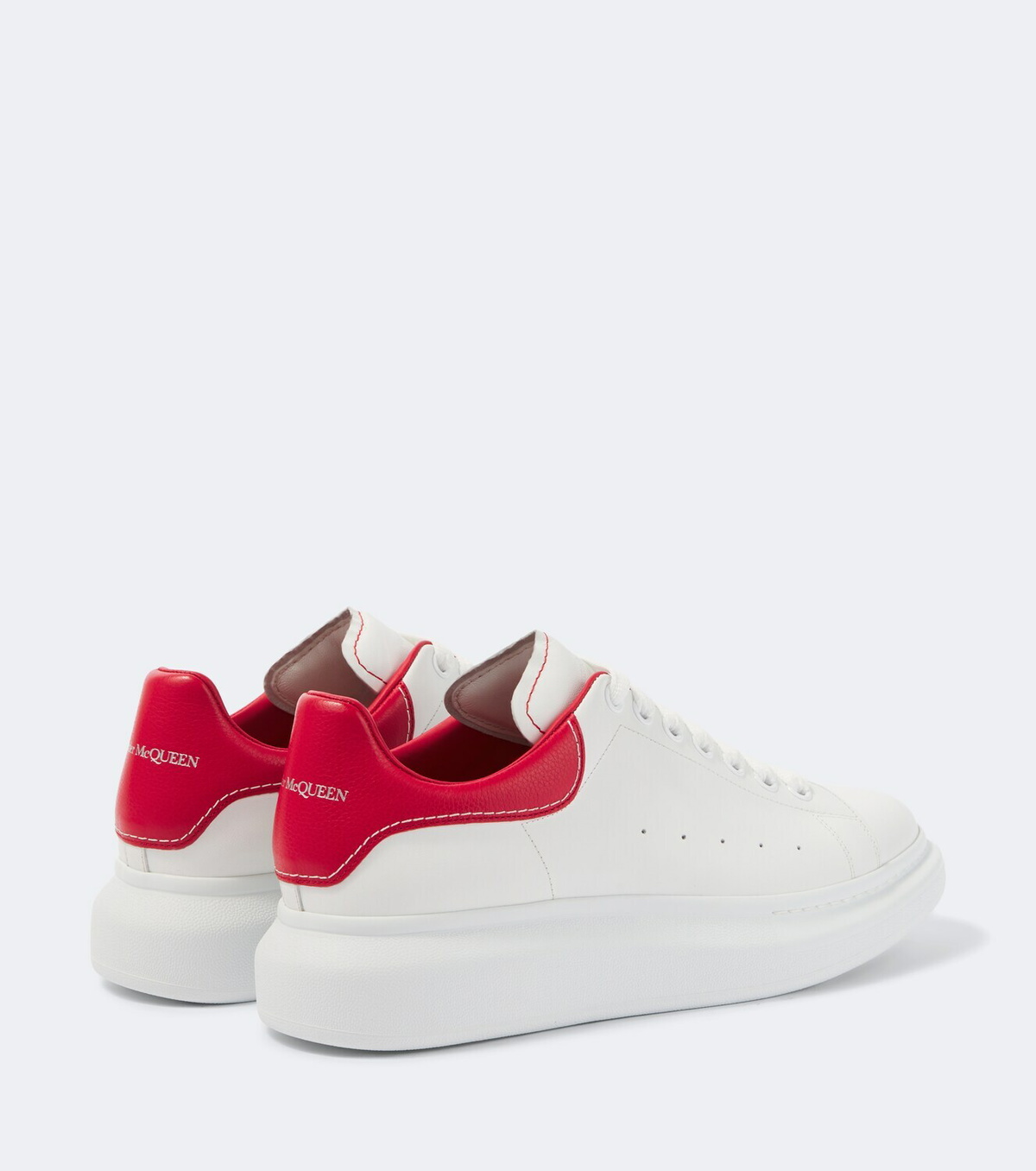 McQueen Oversized leather sneakers