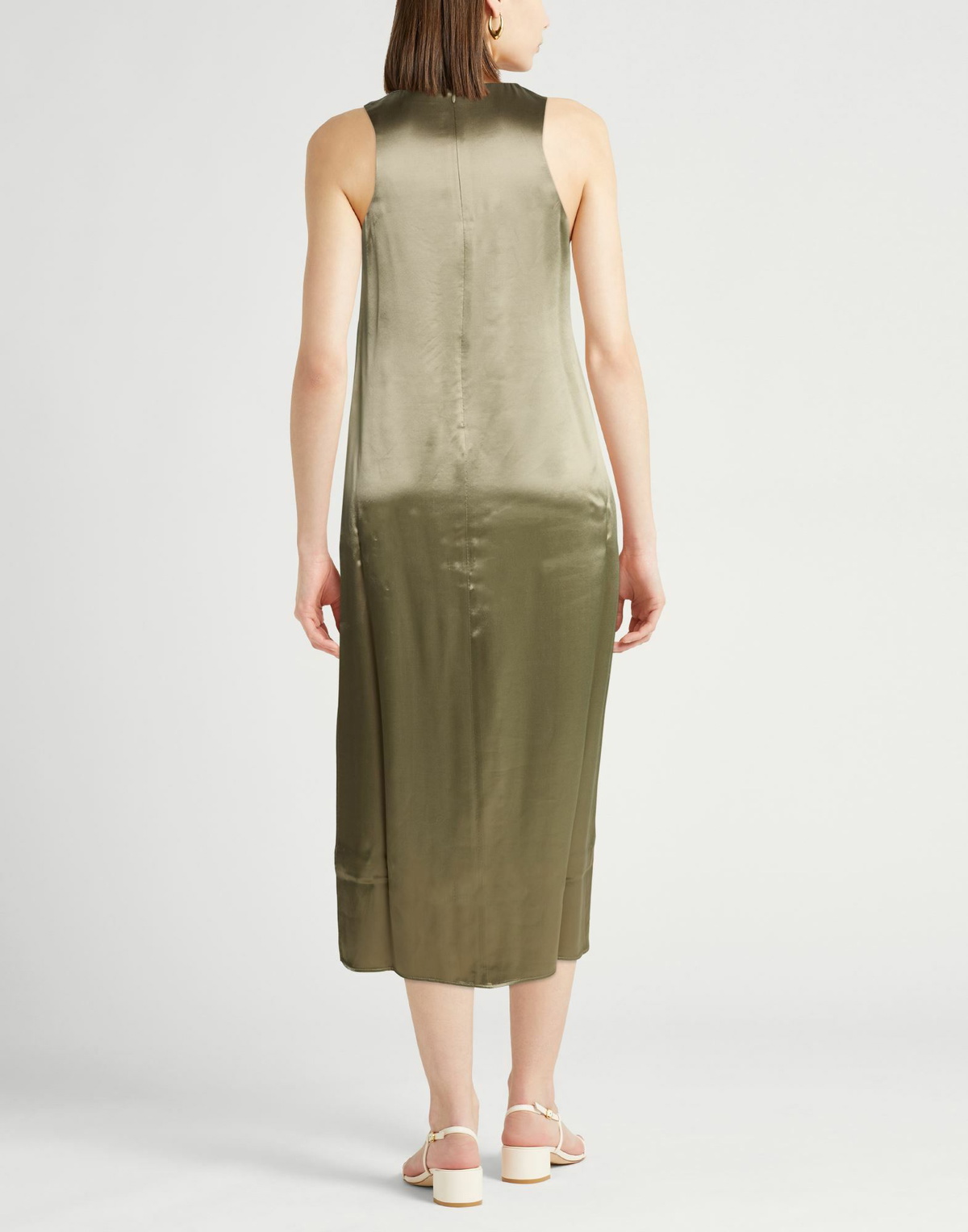Peserico Womens Maxi dress in Sage green