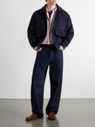 A.P.C. - Charlie Wool-Blend Twill Blouson Jacket - Blue